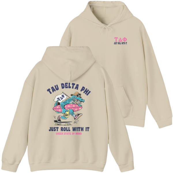 Tau Delta Phi Graphic Hoodie | Alligator Skater For Discount