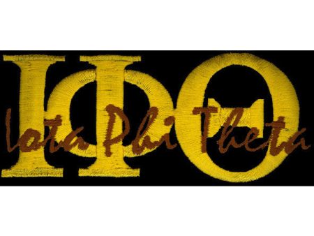 Iota Phi Theta Gold Signature Patch Online now