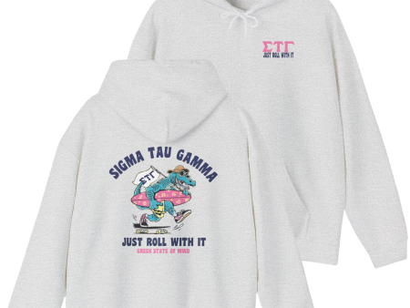 Sigma Tau Gamma Graphic Hoodie | Alligator Skater For Cheap