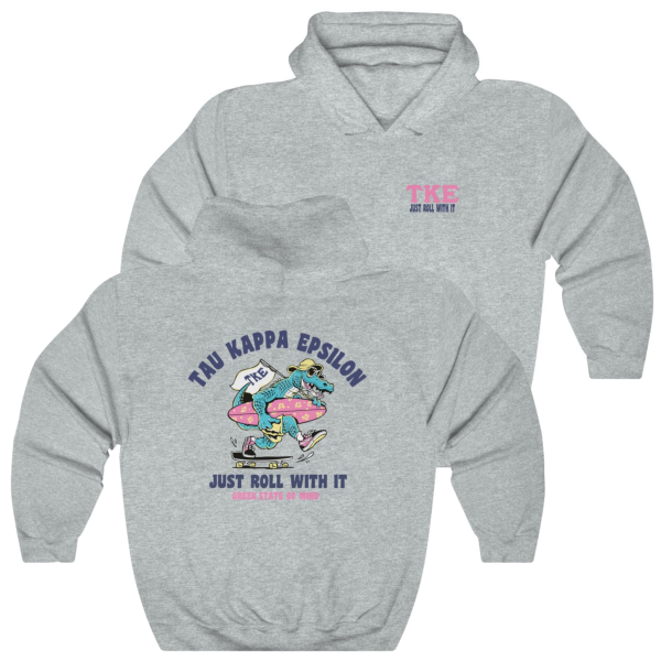 Tau Kappa Epsilon Graphic Hoodie | Alligator Skater For Cheap