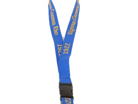 Sigma Gamma Rho Embroidered Lanyard SAV Online