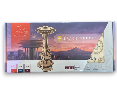 15  Laser Cut Wood Space Needle Puzzle Online Hot Sale