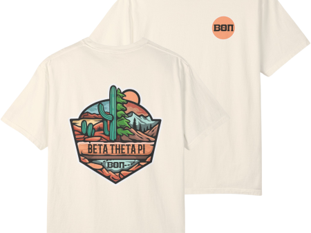 Beta Theta Pi Graphic T-Shirt | Desert Mountains Online now