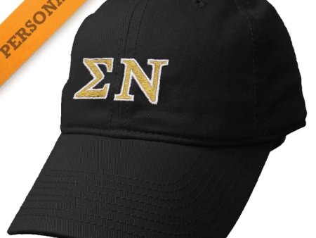 Sigma Nu Personalized Black Hat For Cheap