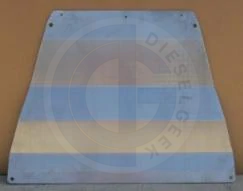 MK5 MK6 Panzer Plate Alone without hardware or mounting posts For Discount