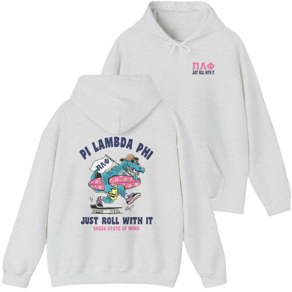 Pi Lambda Phi Graphic Hoodie | Alligator Skater Supply