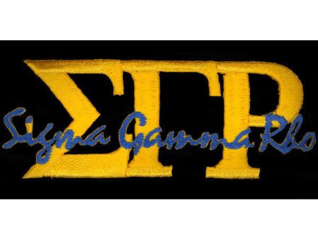 Sigma Gamma Rho Signature Patch Online Sale