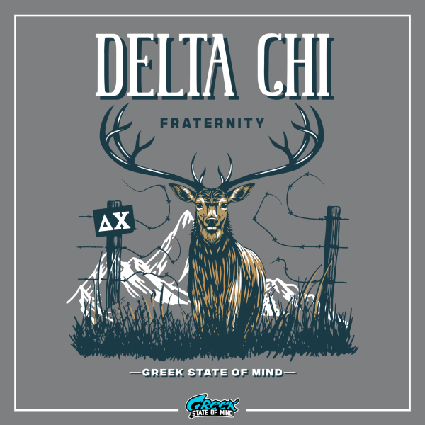 Delta Chi Graphic Hoodie | Big Buck Sale