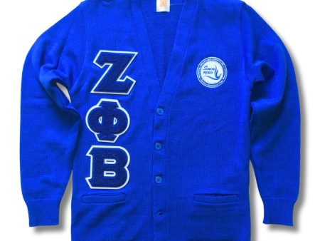 Zeta Cardigan (Chenille Letters) Online Sale