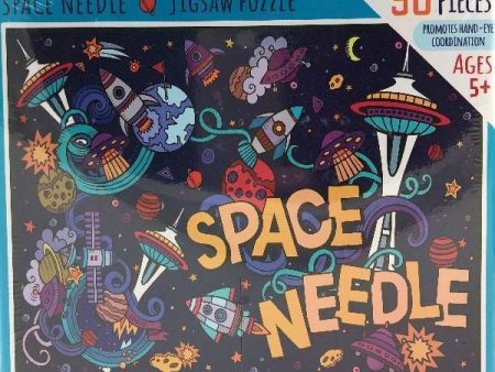 Space Needle Kids Puzzle  90 Pieces Sale