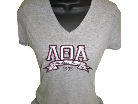 Lambda Theta Alpha Banner V-Neck on Sale