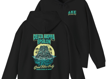 Delta Kappa Epsilon Graphic Hoodie | Good Vibes Only on Sale