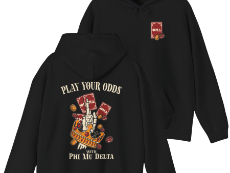 Phi Mu Delta Graphic Hoodie | Play Your Odds Sale