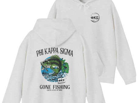 Phi Kappa Sigma Graphic Hoodie | Gone Fishing Fashion