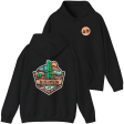 Delta Upsilon Graphic Hoodie | Desert Mountains Hot on Sale