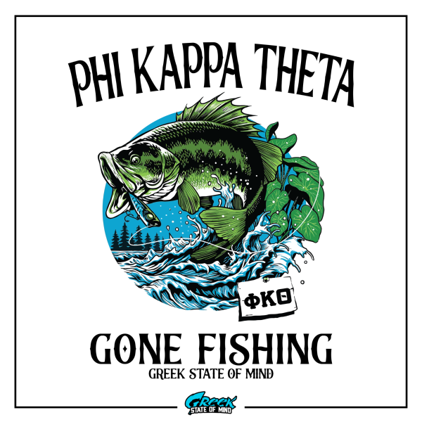 Phi Kappa Theta Graphic Hoodie | Gone Fishing Hot on Sale