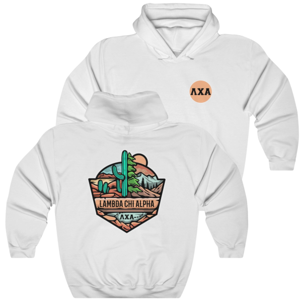 Lambda Chi Alpha Graphic Hoodie | Desert Mountains Online