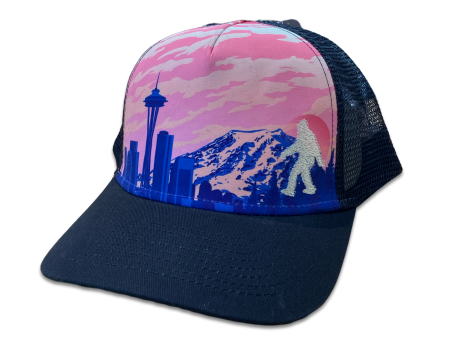 Seattle 5 Panel Sublimated Hat on Sale