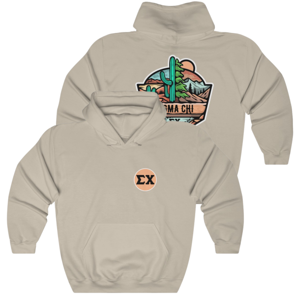 Sigma Chi Graphic Hoodie | Desert Mountains Online