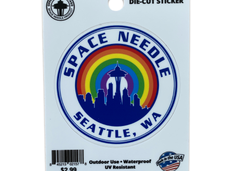 Seattle Rainbow Sticker Sale