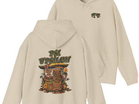 Psi Upsilon Graphic Hoodie | Tiki Time Cheap