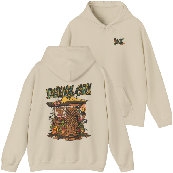 Delta Chi Graphic Hoodie | Tiki Time Online Hot Sale