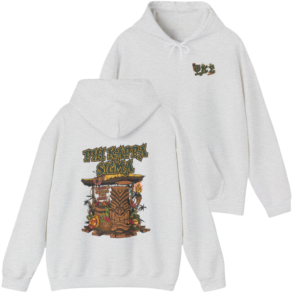 Phi Kappa Sigma Graphic Hoodie | Tiki Time For Discount