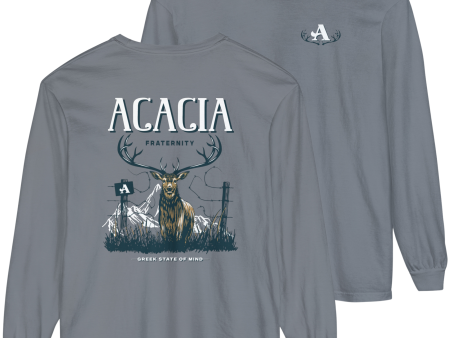 Acacia Graphic Long Sleeve | Big Buck Cheap