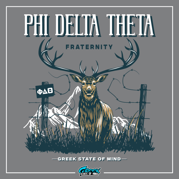 Phi Delta Theta Graphic Hoodie | Big Buck Online