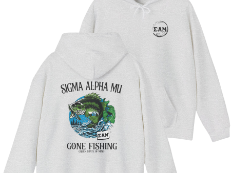 Sigma Alpha Mu Graphic Hoodie | Gone Fishing Fashion