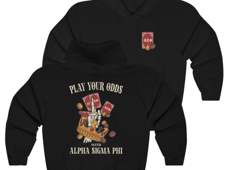 Alpha Sigma Phi Graphic Hoodie | Play Your Odds Online Hot Sale