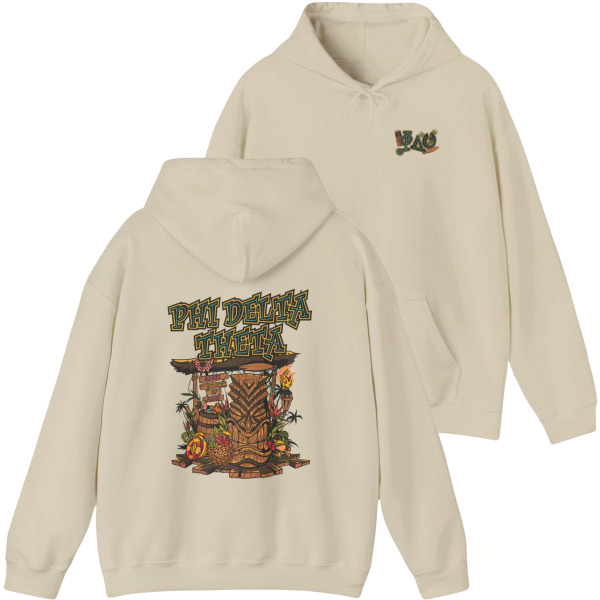 Phi Delta Theta Graphic Hoodie | Tiki Time Online Hot Sale