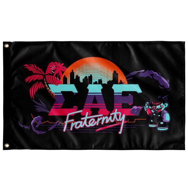 Sigma Alpha Epsilon Flag | Jump Street | 3  x 5  SAE Flag for Dorms, Fraternity Houses, and On Campus Events Online