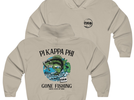 Pi Kappa Phi Graphic Hoodie | Gone Fishing Sale