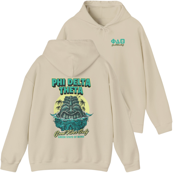 Phi Delta Theta Graphic Hoodie | Good Vibes Only Fashion