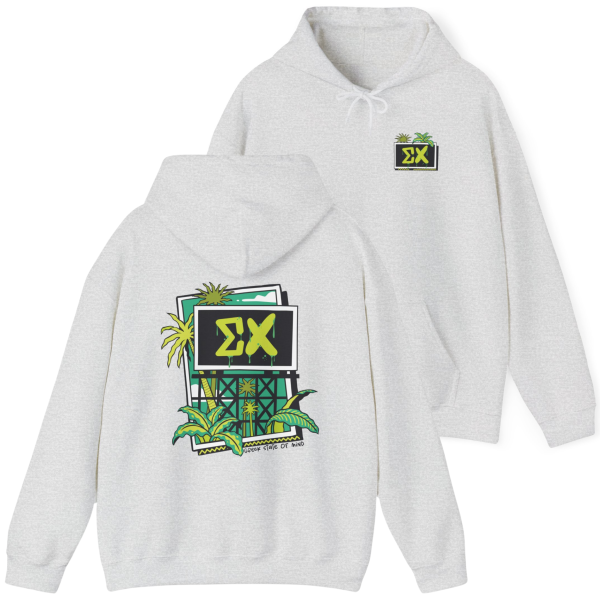 Sigma Chi Graphic Hoodie | Tropical Billboard Online Sale