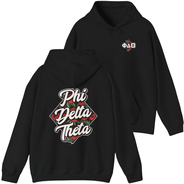 Phi Delta Theta Graphic Hoodie | Aloha Discount