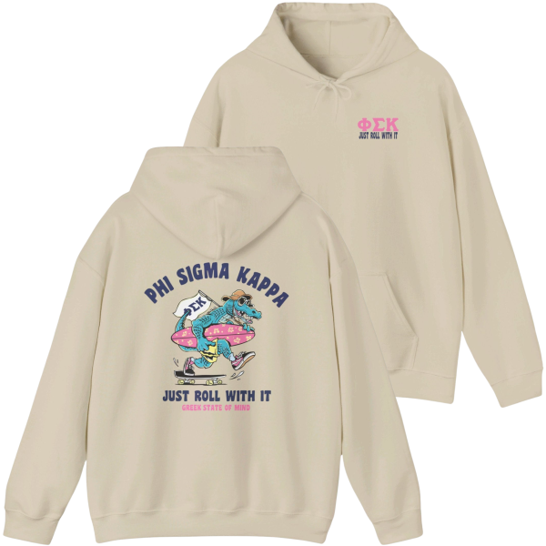 Phi Sigma Kappa Graphic Hoodie | Alligator Skater Sale