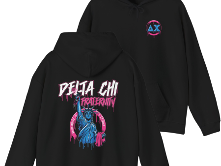 Delta Chi Graphic Hoodie | Liberty Rebel on Sale