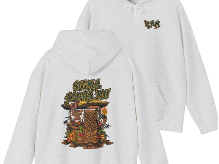 Sigma Alpha Mu Graphic Hoodie | Tiki Time For Cheap