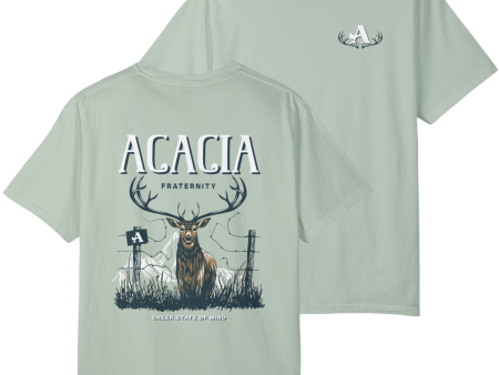 Acacia Graphic T-Shirt | Big Buck on Sale