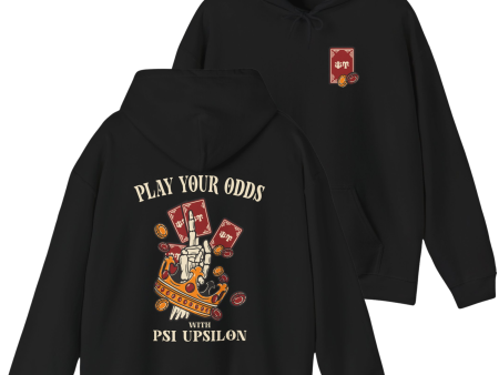 Psi Upsilon Graphic Hoodie | Play Your Odds Sale