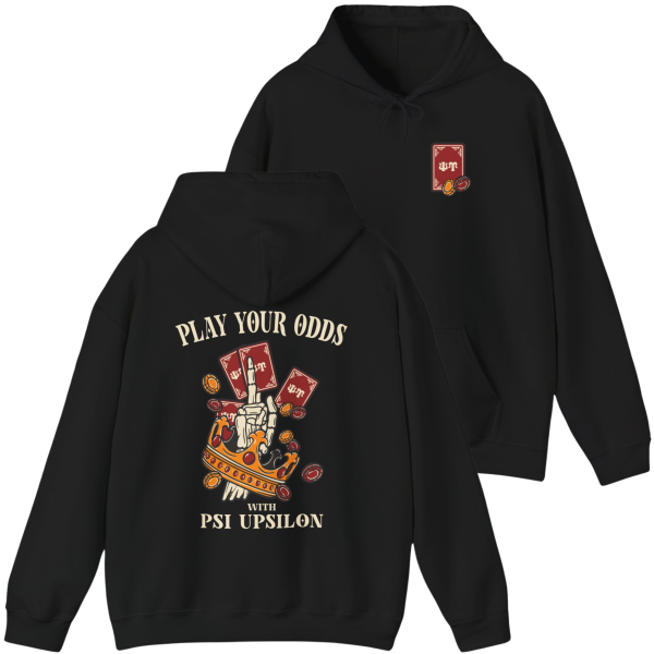 Psi Upsilon Graphic Hoodie | Play Your Odds Sale