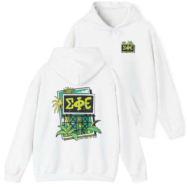 Sigma Phi Epsilon Graphic Hoodie | Tropical Billboard Supply