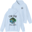 Chi Psi Graphic Hoodie | Gone Fishing Online Sale