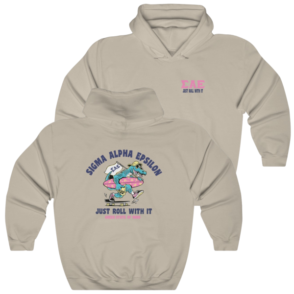 Sigma Alpha Epsilon Graphic Hoodie | Alligator Skater Sale