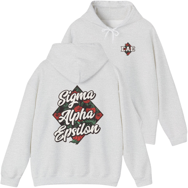 Sigma Alpha Epsilon Graphic Hoodie | Aloha Cheap