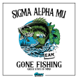 Sigma Alpha Mu Graphic Hoodie | Gone Fishing Fashion