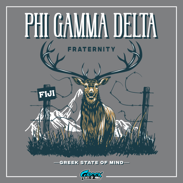 Phi Gamma Delta Graphic Hoodie | Big Buck Online