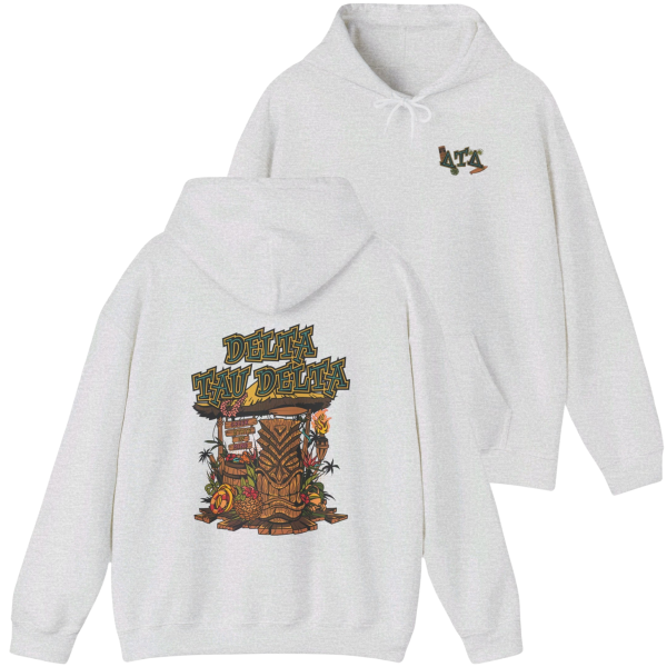 Delta Tau Delta Graphic Hoodie | Tiki Time For Discount